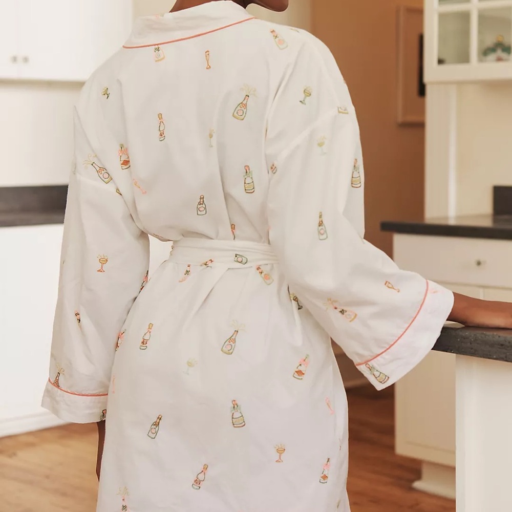 Printfresh Bubbly Brunch Getting Ready Robe - Picture 3 of 9
